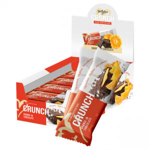 CRUNSH BAR Шоколад с апельсином 60 г.  (BootyBar)