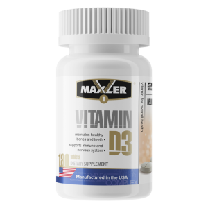 VITAMIN D3 180 таб.  (Maxler)