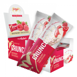 CRUNSH BAR Малиновый чизкейк 60 г.  (BootyBar)